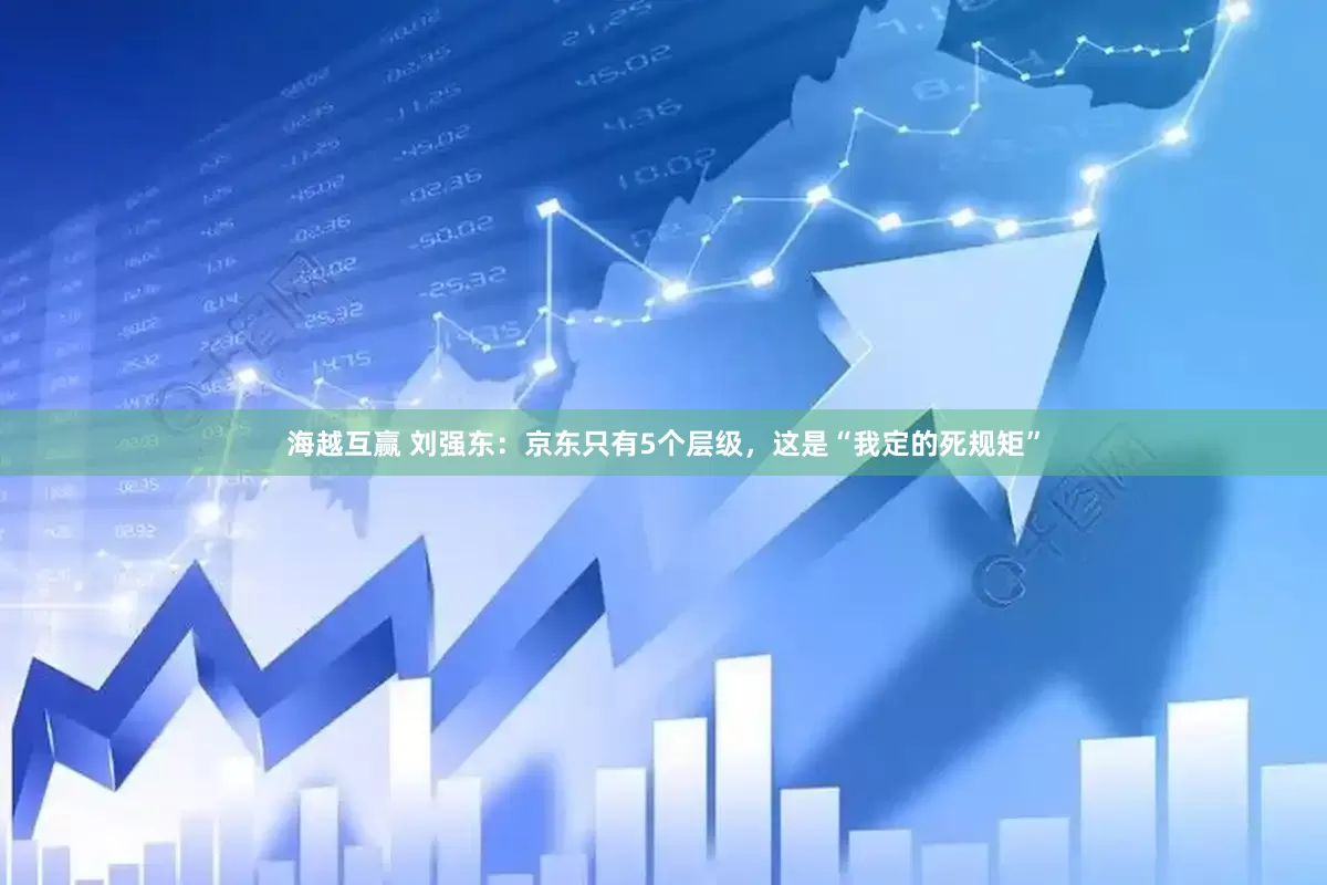 海越互赢 刘强东：京东只有5个层级，这是“我定的死规矩”